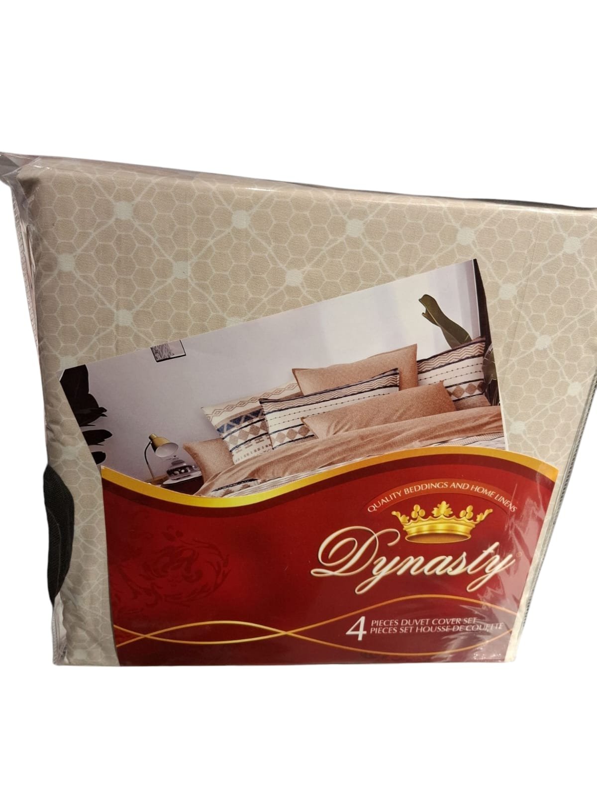Dynasty king Size 4 pcs duet cover set