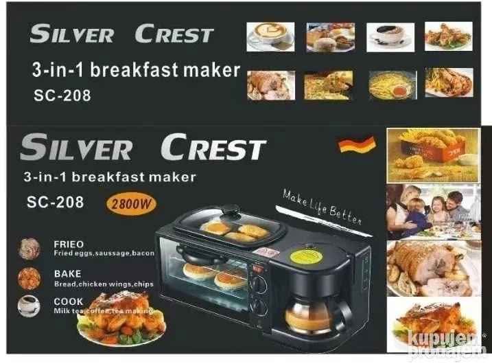 Silvercrest 3-in-1 Breakfast Maker - Image 2