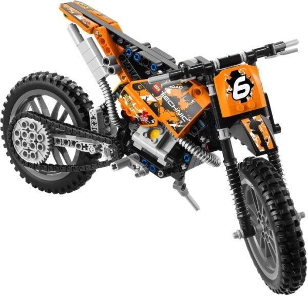 Yellow & Black Motorcycle Lego - Image 2