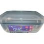 Plastic Rectangle Tupperware Set ×4