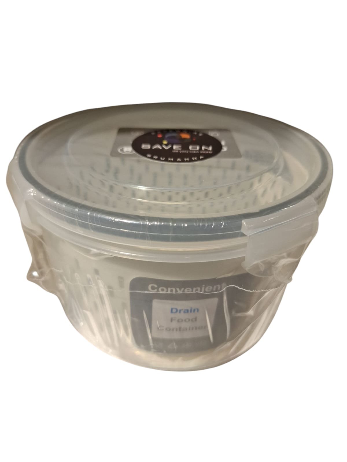 Drain Food Circle Tupperware Medium