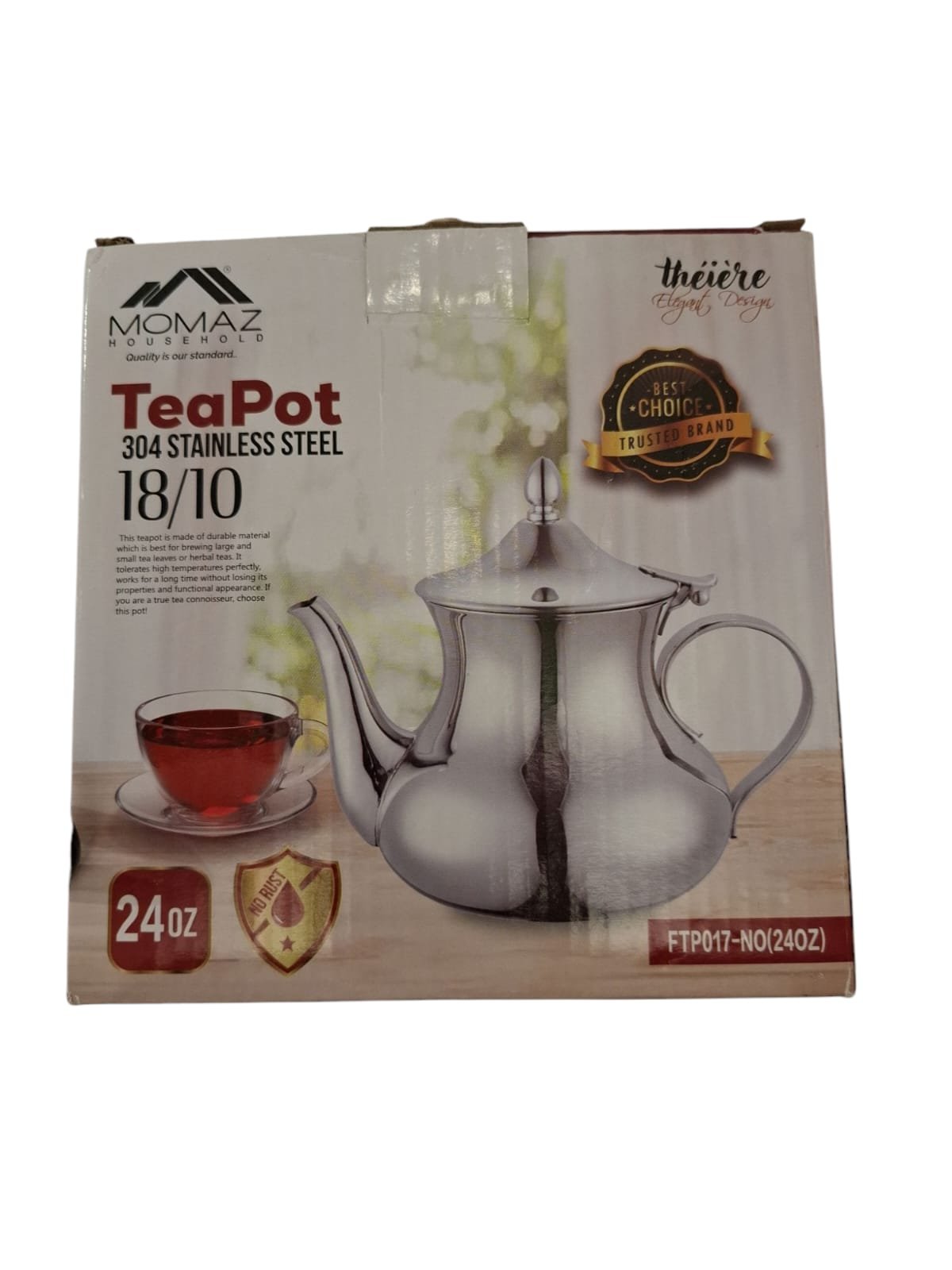 Momaz Stainless Steel Teapot