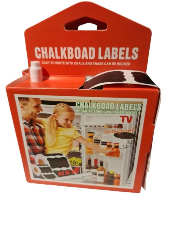 Chalkboard Labels with Pen