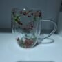 Double Wall Mug Flower 350ml