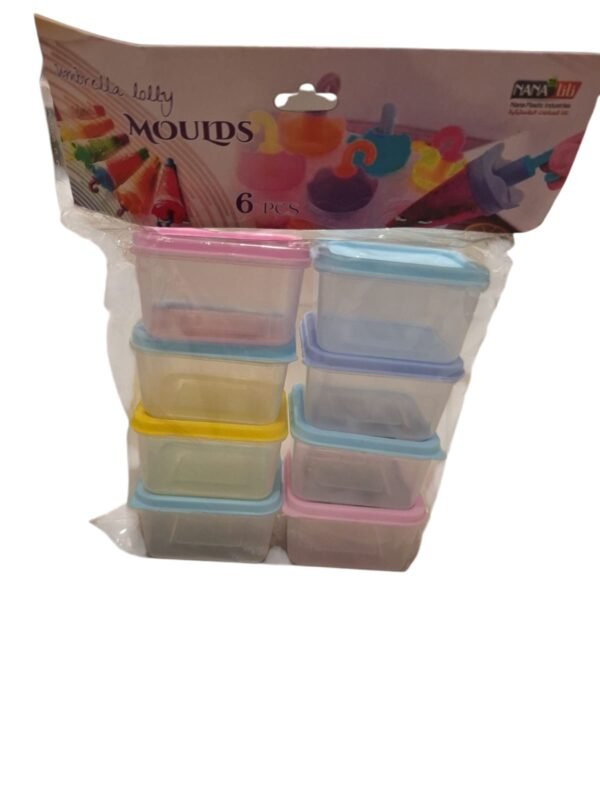 Mini Square Storage Containers ×6