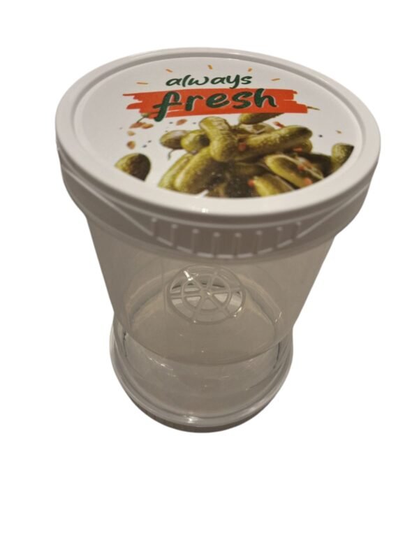 Plastart Double Pickles Container