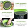 Collapsible Collander Silicone Strainer