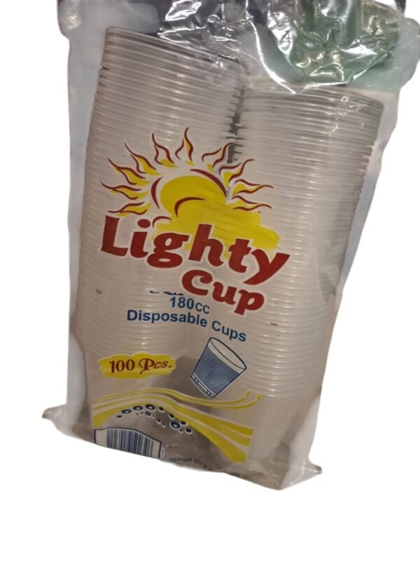 Lighty Plastic Cups ×100