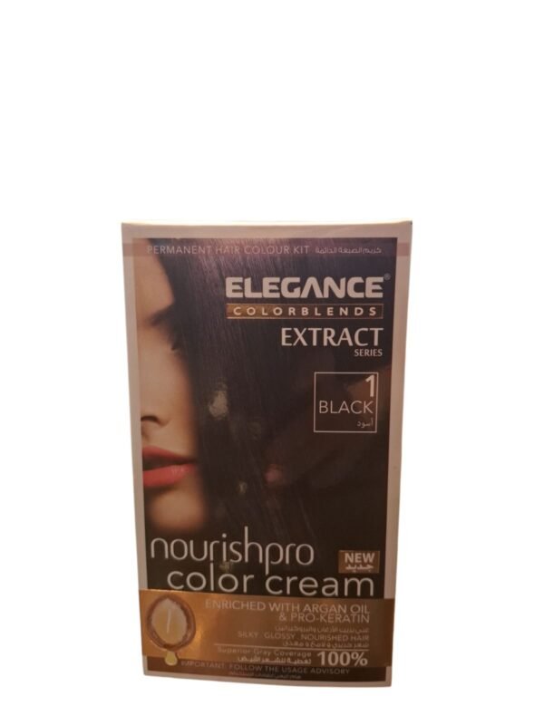 Elegance Nourish Pro 1 Black Color Cream