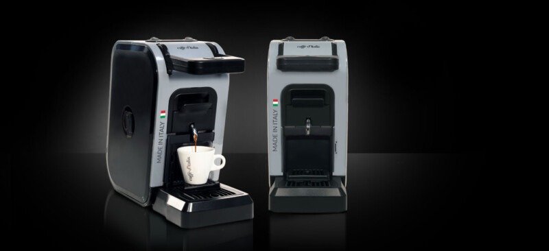 Caffe D’Italia Birba Coffee Machine Grey