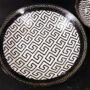 Black Porcelain Plate Medium