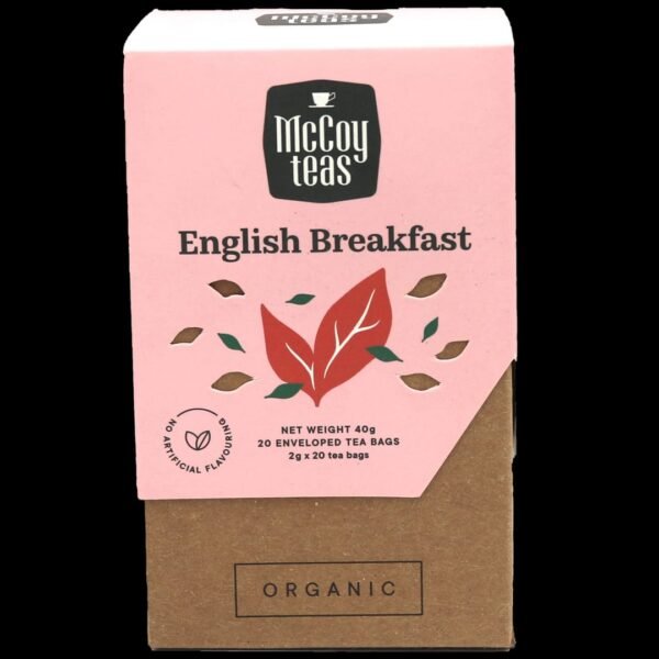McCoy teas English Breakfast Organic