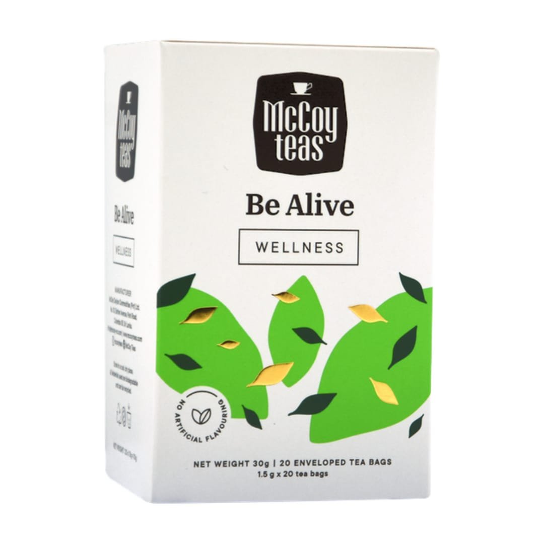 McCoy teas Be Alive Wellness